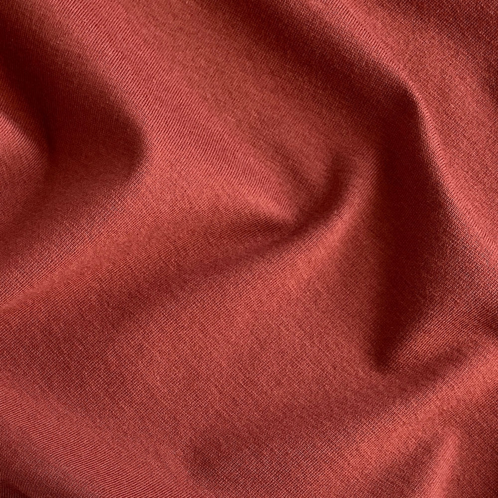 Red Cotton Jersey Fabric