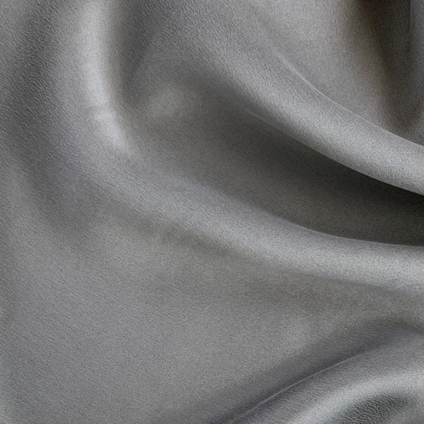 Sandwashed Silk Charmeuse (18.5mm) - Dyed White – Maker's Fabric