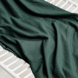 TENCEL™ Modal Derby Ribbed Jersey - Deep Green